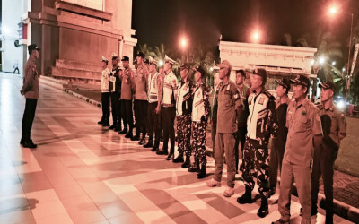 Apel Malam Pos PAM SLG, Personel terus tingkatkan kewaspadaan